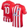 Camiseta de fútbol Atlético Madrid Correa 10 Primera Equipación 23-24 - Hombre